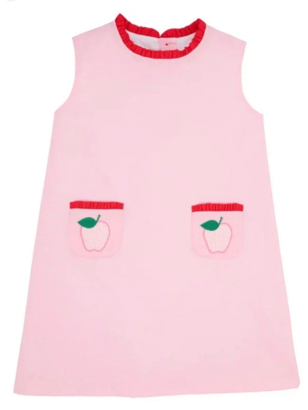 NWT $72 The Beaufort Bonnet Company Red Apple Dress Size 8